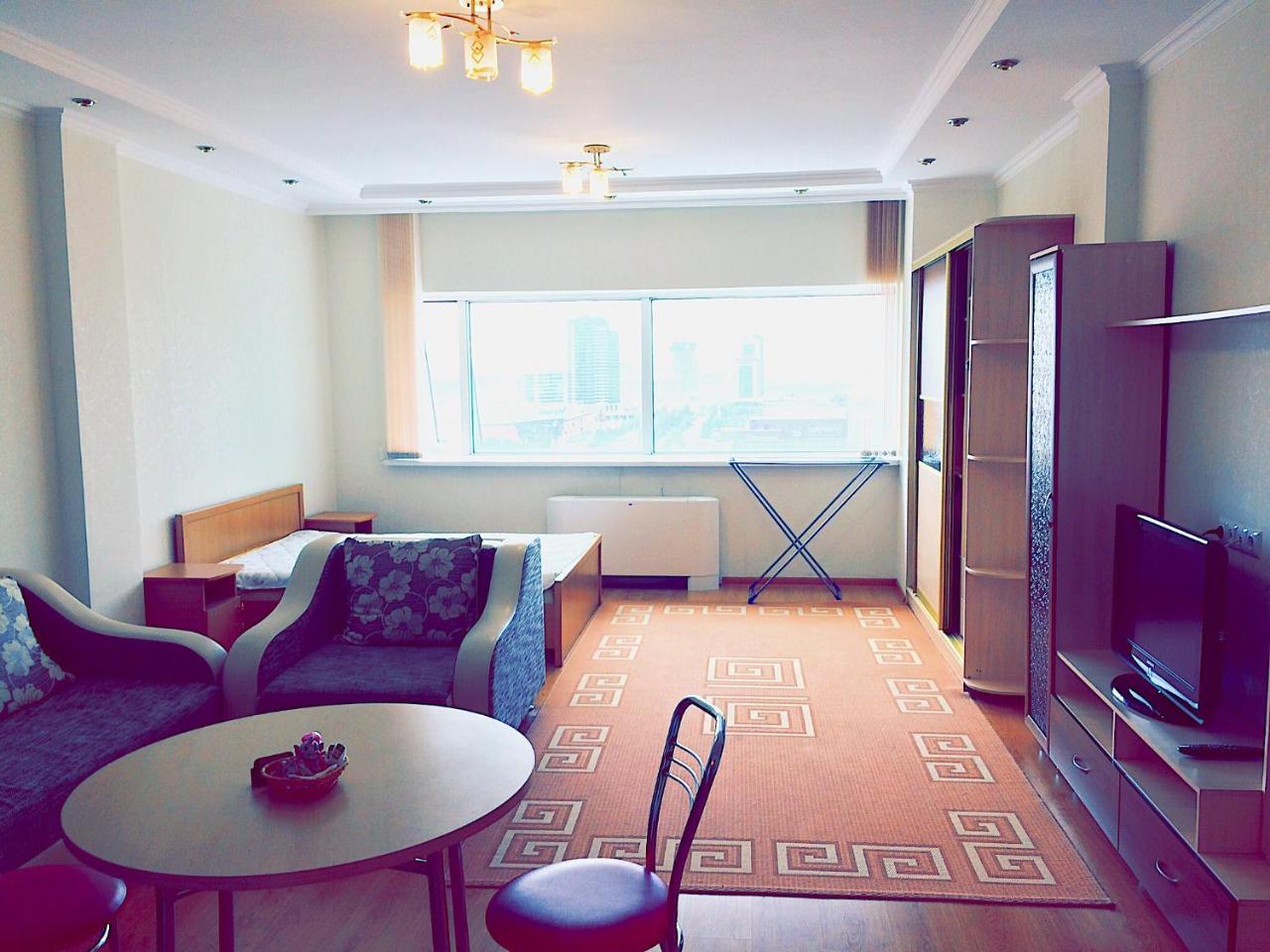 Amasing Apartment On Dostyk 5 Str Astana Bagian luar foto